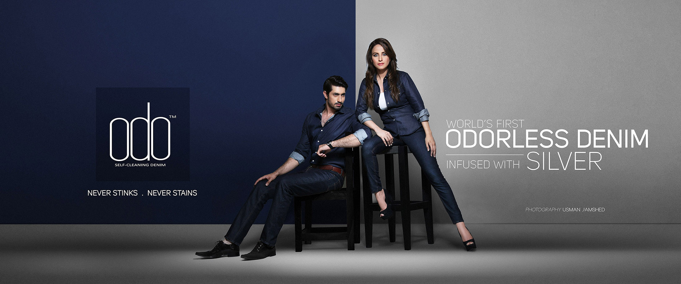 Odo Denim - Self Cleaning Jeans - Usman Jamshed Studio
